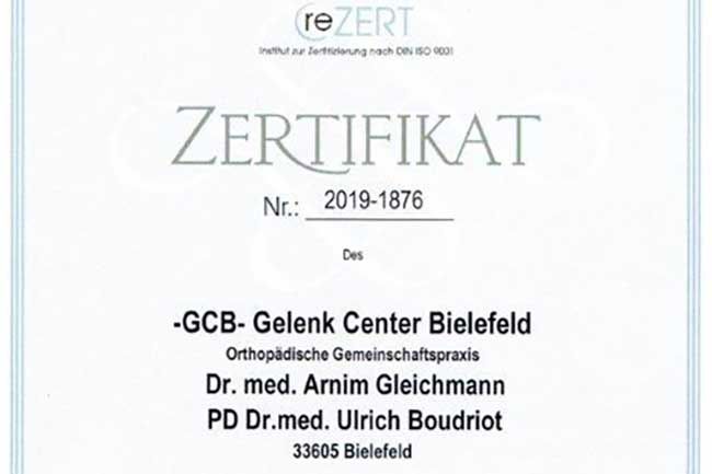 Zertifikat